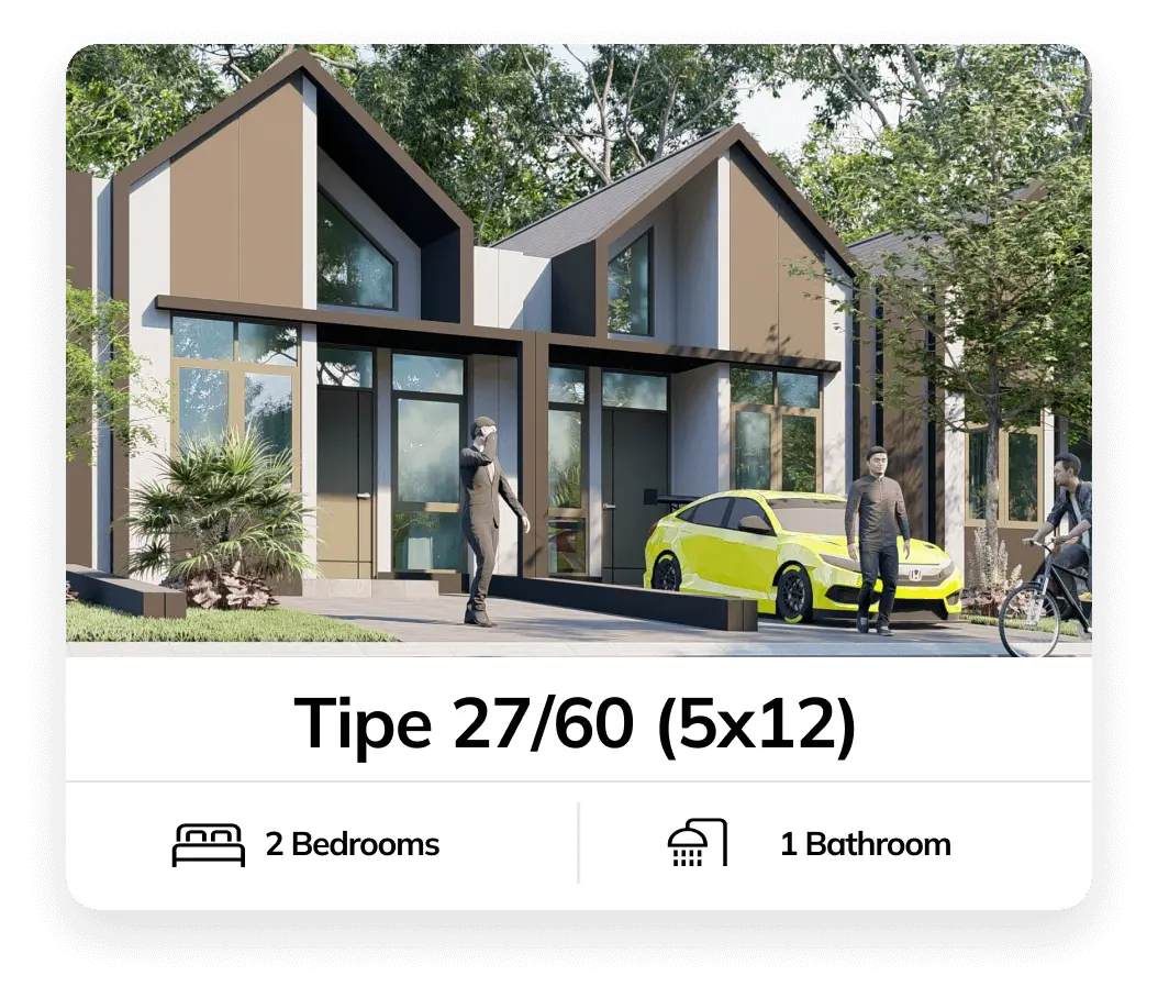 rumah type 27/60